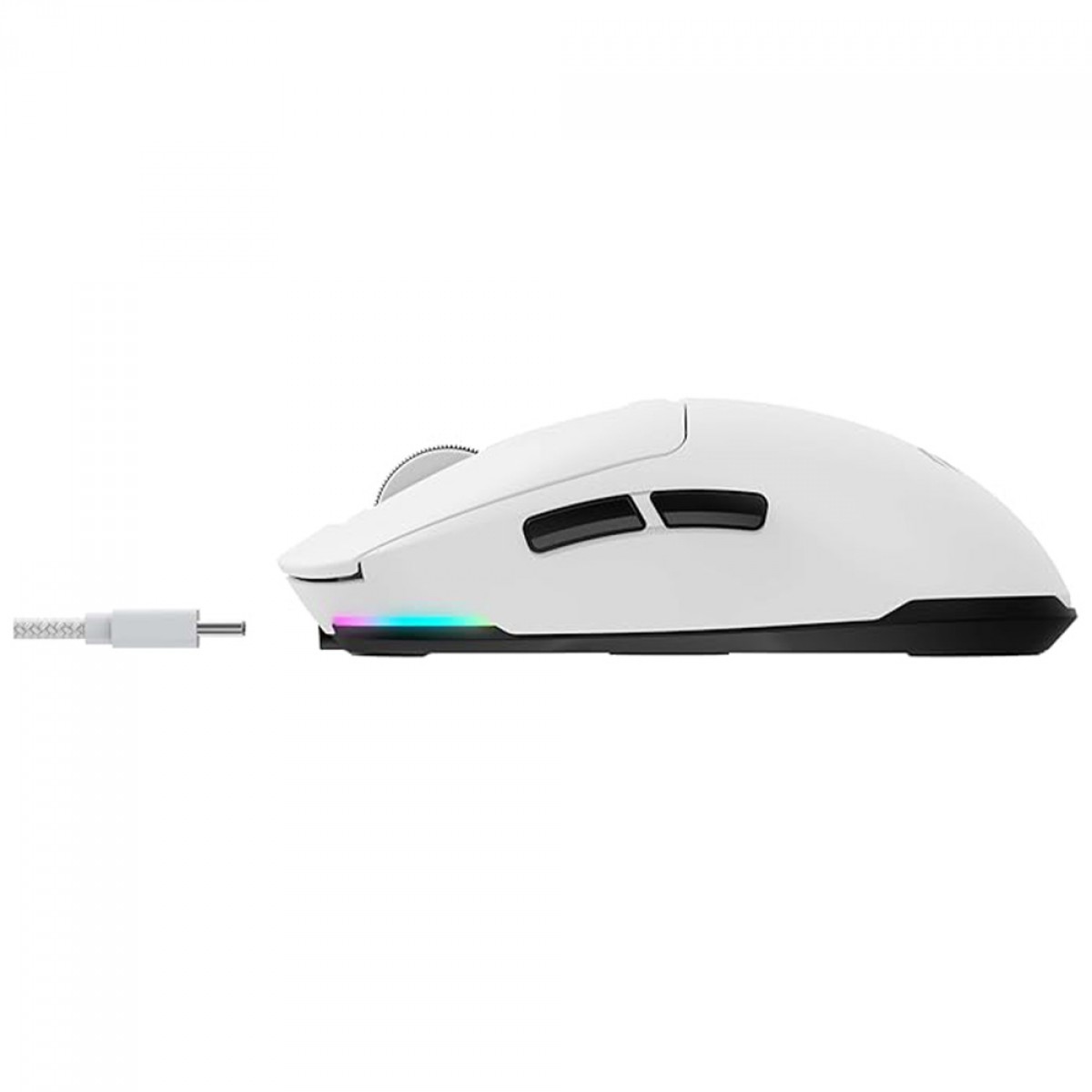 Mouse Gamer Havit MS969WB, Wireless/Bluetooth, RGB, 16000 DPI, 6 Botões, Branco