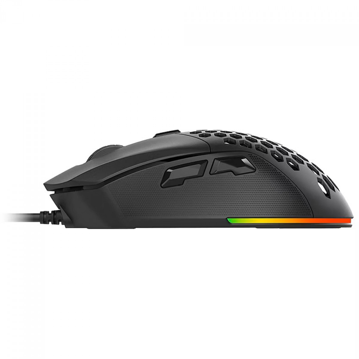 Mouse Gamer Kalkan Skadi, RGB, 12800 DPI, Instant 825, 5 Botões Programáveis, Preto, KLK00008