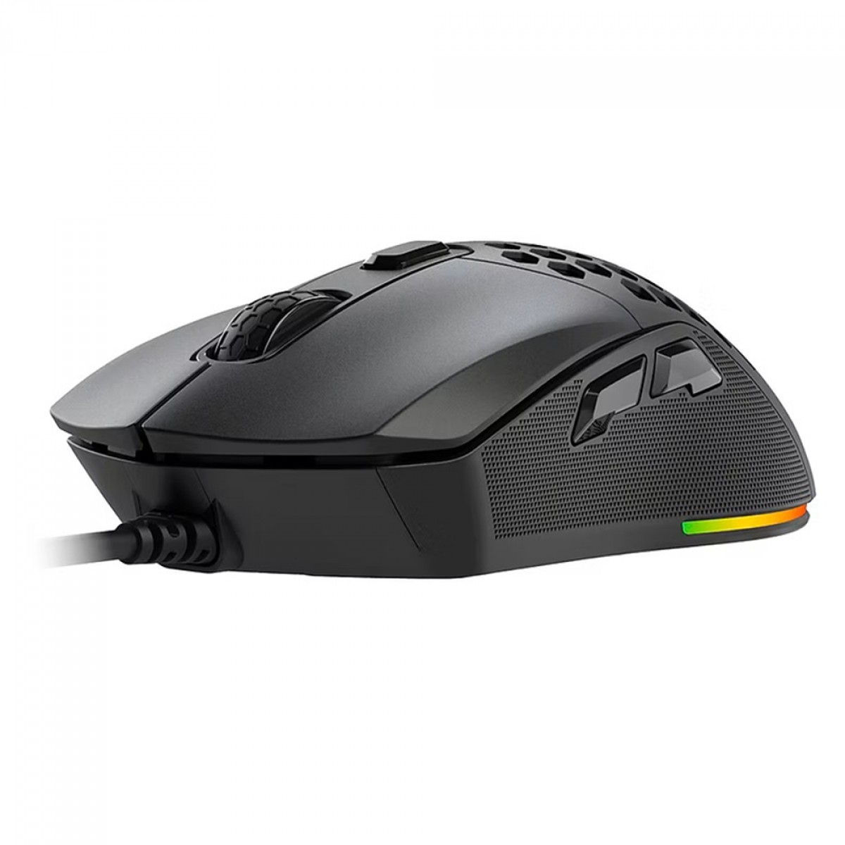 Mouse Gamer Kalkan Skadi, RGB, 12800 DPI, Instant 825, 5 Botões Programáveis, Preto, KLK00008