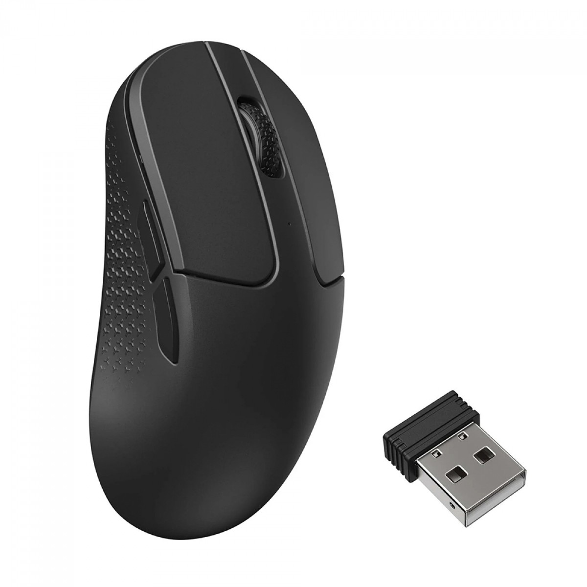 Mouse Gamer Keychron M3 Mini, Wireless, 26000 DPI, 5 Botões Programáveis, PixArt 3395, Preto, M3M-A1