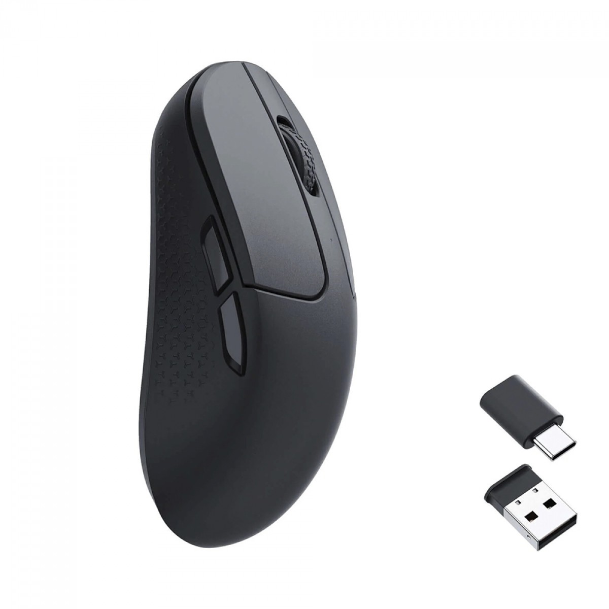 Mouse Gamer Keychron M3 Mini, Wireless, 26000 DPI, 5 Botões Programáveis, PixArt 3395, Preto, M3M-A1
