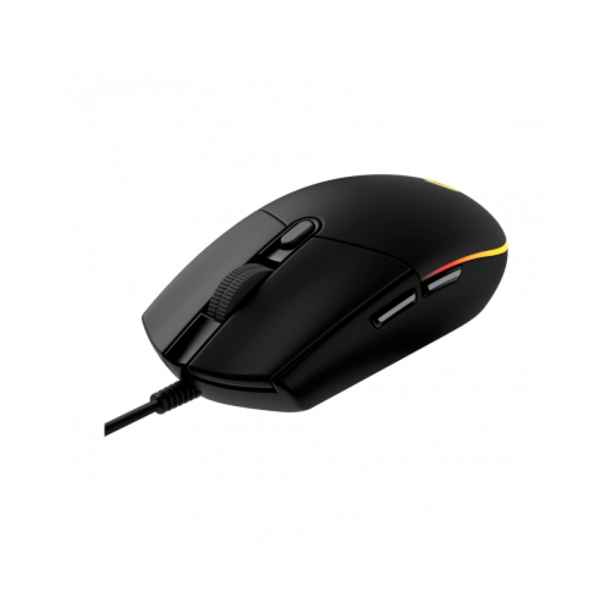 Mouse Gamer Logitech G203 Lightsync RGB, 6 Botões Programáveis, 8000 DPI, Black, 910-005793