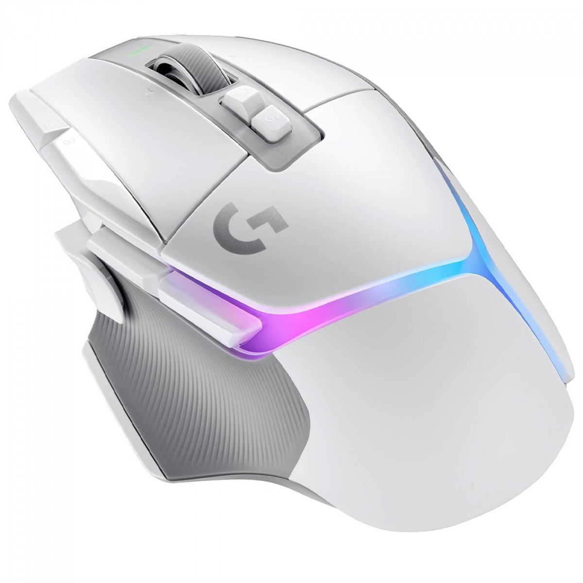 Mouse Gamer Logitech G502 X Plus, RGB, Sem Fio, 25600 DPI, 13 Botões, Switch Híbrido, Branco, 910-006170