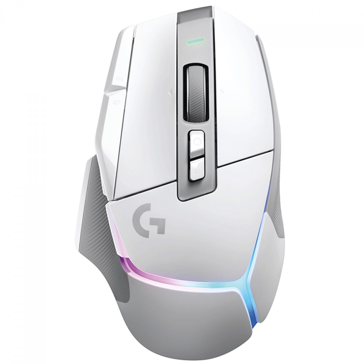 Mouse Gamer Logitech G502 X Plus, RGB, Sem Fio, 25600 DPI, 13 Botões, Switch Híbrido, Branco, 910-006170