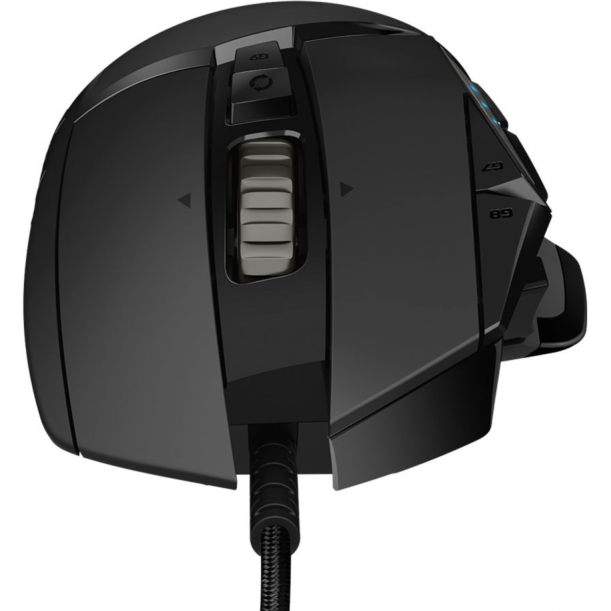 Mouse Gamer Logitech Hero G502, 16000 DPI, 11 Botões, Ajuste de Peso, RGB, Black, 910-005550