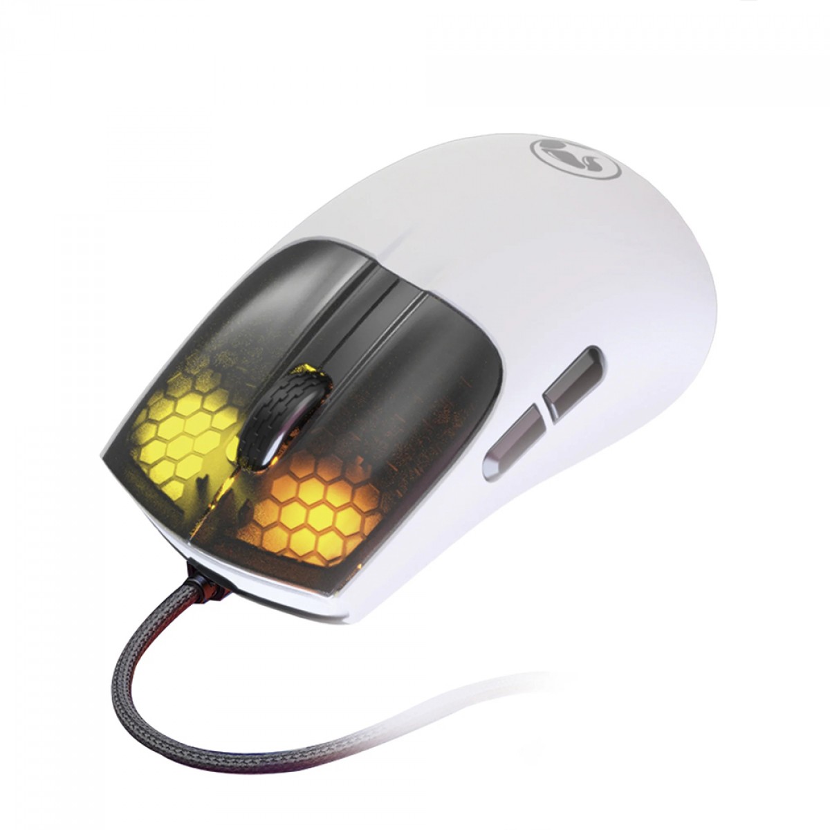 Mouse Gamer Marvo M727, RGB, 12.000 DPI, 6 Botões Programáveis