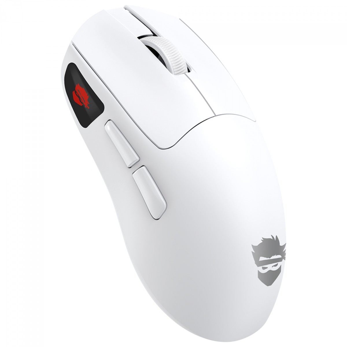 Mouse Gamer Ninja Zetsu, Wireless/Bluetooth, 12000 DPI, 6 Botões, Sensor PixArt 3311, Branco, GN-MS-ZTN3311WT
