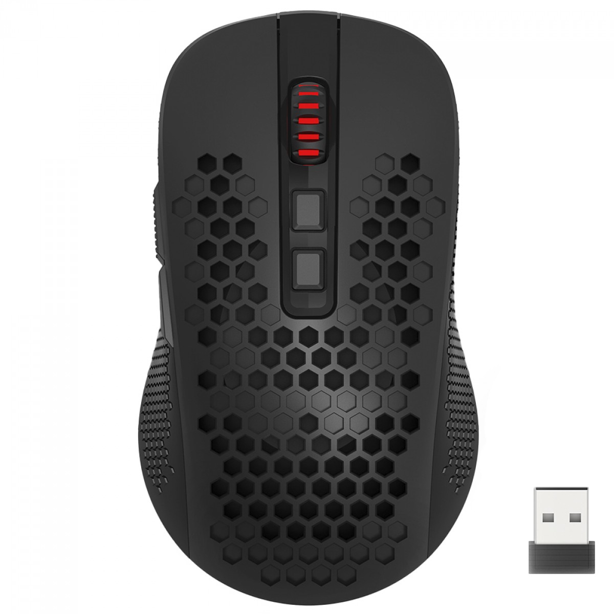 Mouse Gamer Redragon Hana M694 RGB, Wireless, Bluetooth, 7200 DPI, Sensor PAW 3104, 7 Botões, Preto