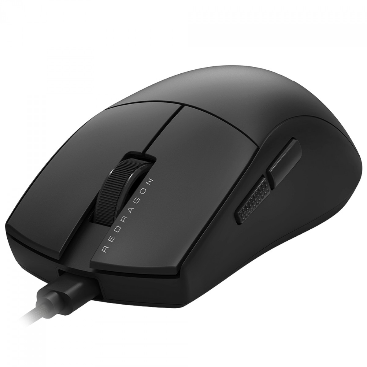 Mouse Gamer Redragon K1NG M724, USB, 12400 DPI, Sensor Pixart 3327, 5 Botões, Preto