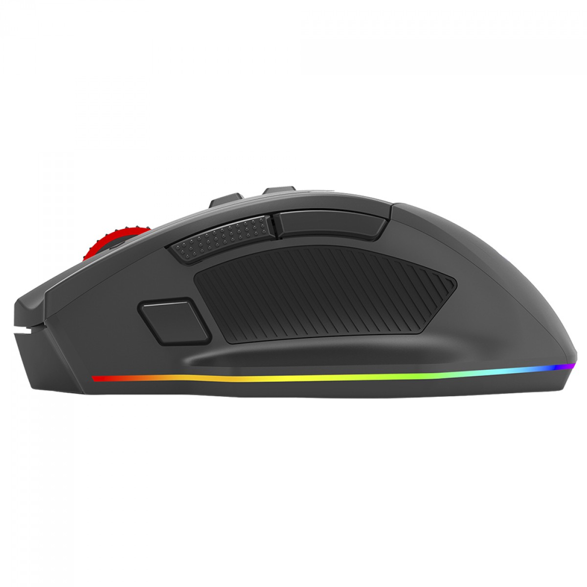 Mouse Gamer Redragon Rind Pro, RGB, Wireless/Bluetooth, 26000 DPI, 10 Botões, Sensor PAW3395, Preto, M813RGB-PRO