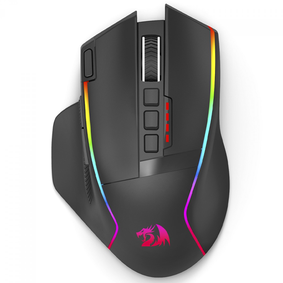 Mouse Gamer Redragon Swain, Wireless, 16.000 DPI, RGB, 9 Botões Programáveis, Preto, M915RGB-WL