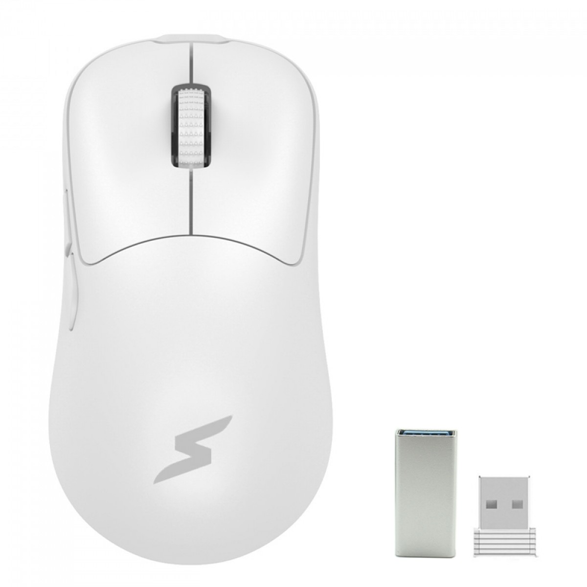 Mouse Gamer SuperFrame Flick Pro, Wireless/Bluetooth, Sensor Pixart 3395, 26.000 DPI, 5 Botões, White