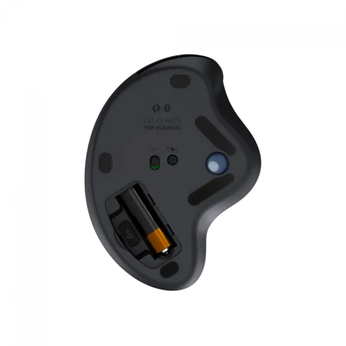 Mouse Logitech Ergo M575, Trackball For Business, Sem Fio/Bluetooth, 4000 DPI, 5 Botões, Grafite, 910-006197