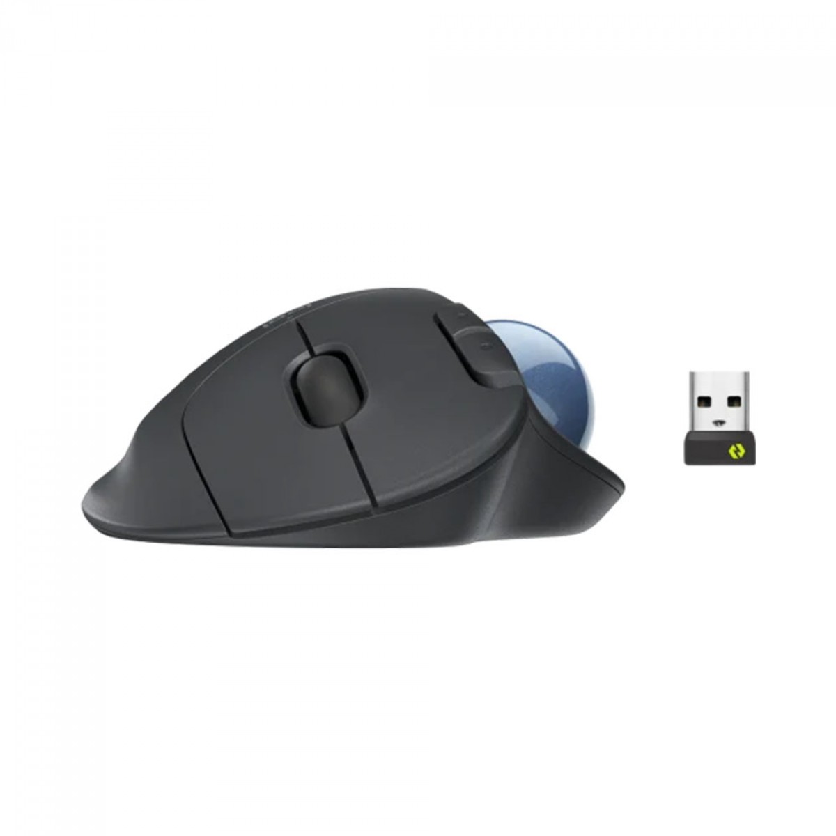 Mouse Logitech Ergo M575, Trackball For Business, Sem Fio/Bluetooth, 4000 DPI, 5 Botões, Grafite, 910-006197