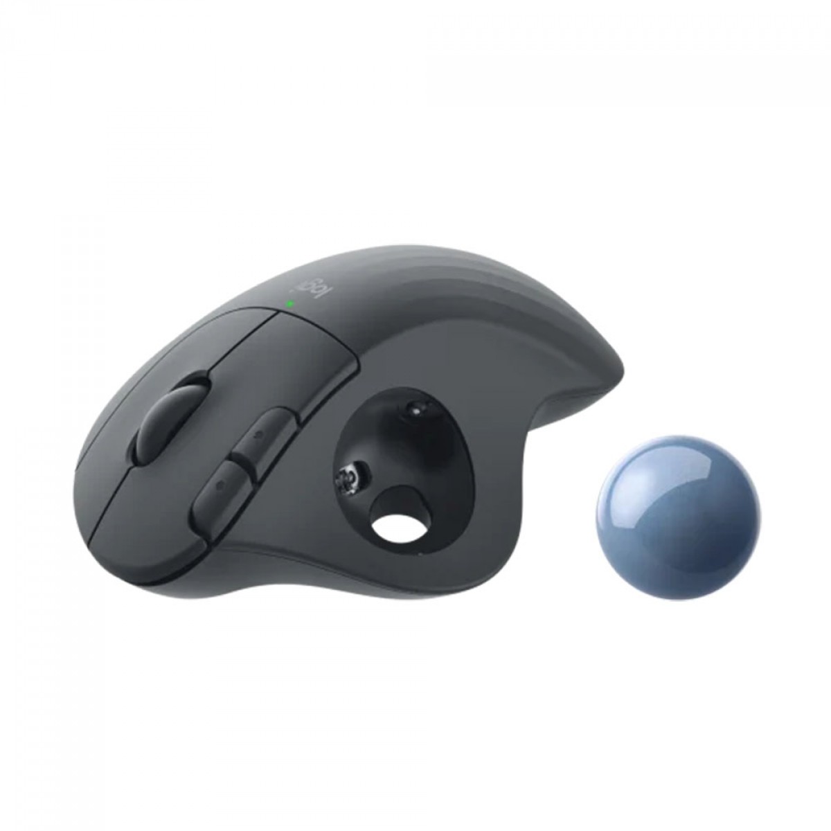 Mouse Logitech Ergo M575, Trackball For Business, Sem Fio/Bluetooth, 4000 DPI, 5 Botões, Grafite, 910-006197