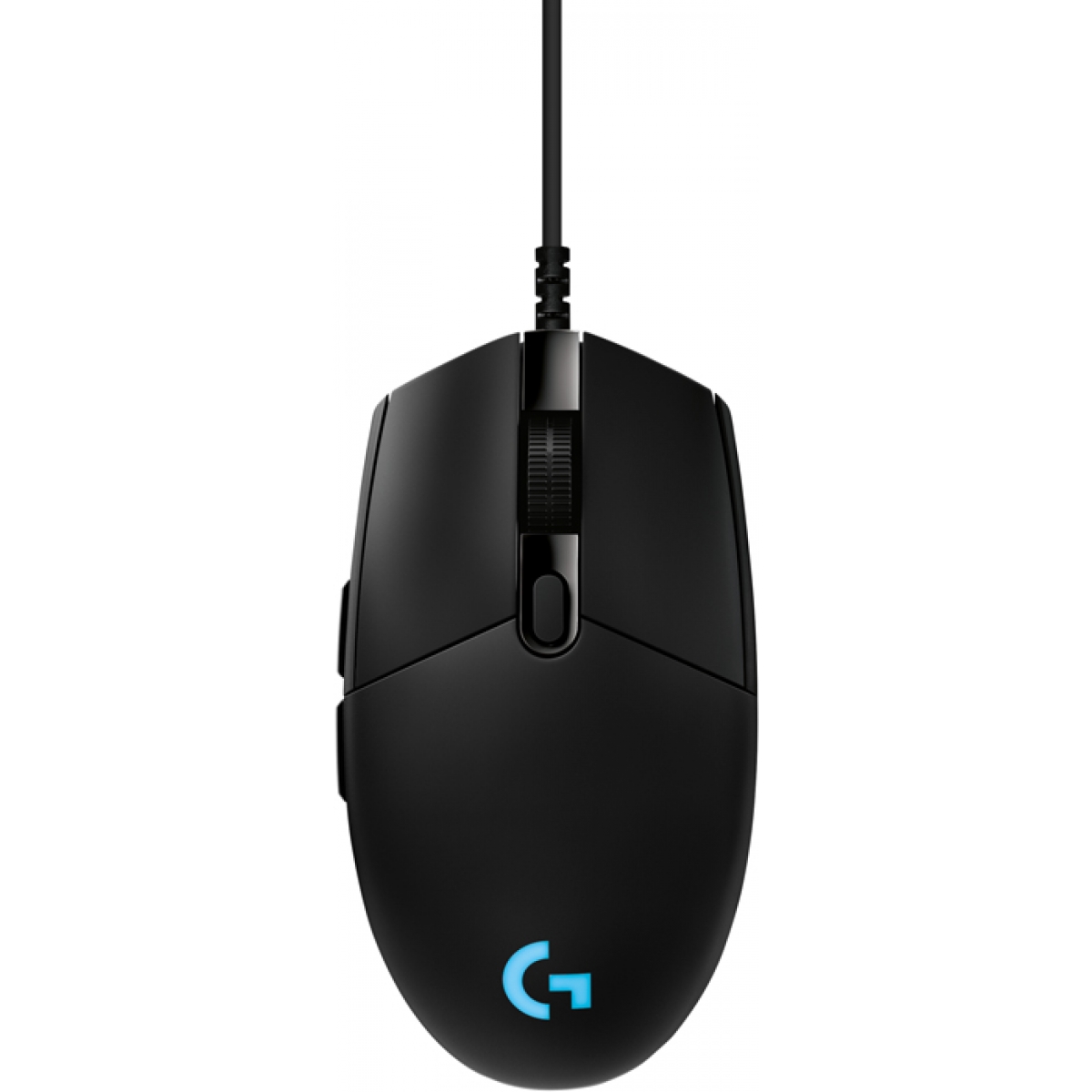Mouse Logitech Gamer Pro Hero RGB 6 Botões 16000 DPI Black, 910-005536
