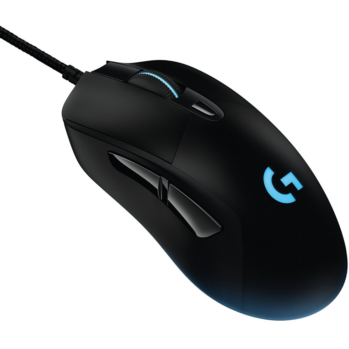 Mouse Logitech Gamer Prodigy G403 RGB 6 Botões 12000 DPI Ajuste de Peso Black