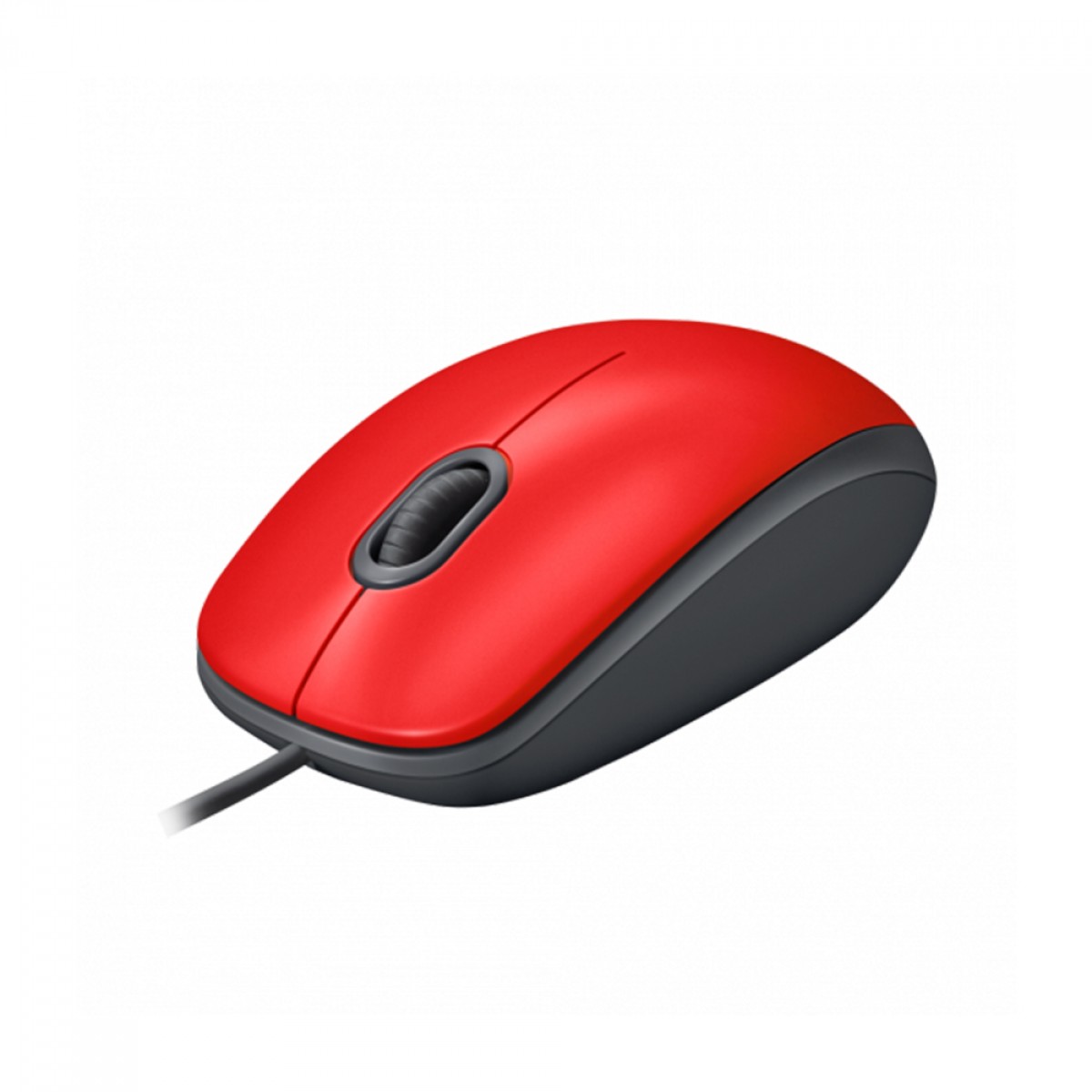 Mouse Logitech M110 Silent, USB, Vermelho, 910-006755