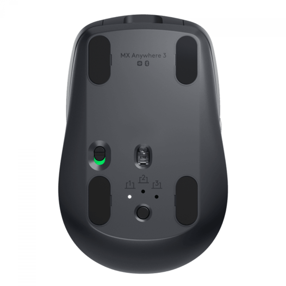 Mouse Logitech MX Anywhere 3 Wireless, 4000 DPI, 6 Botões, Gray, 910-005992