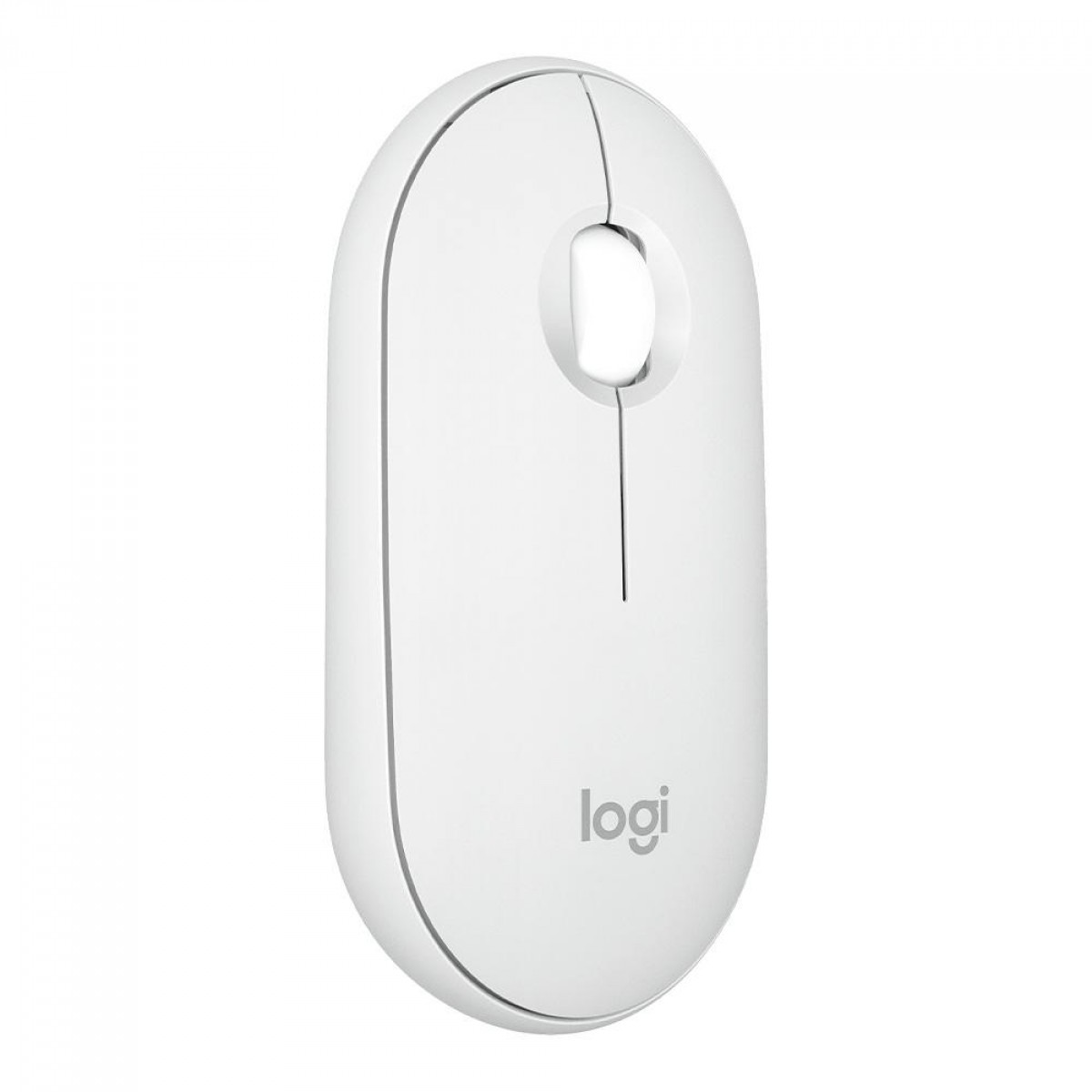 Mouse Logitech Pebble 2 M350s, Sem Fio, Bluetooth, Branco, 910-007047