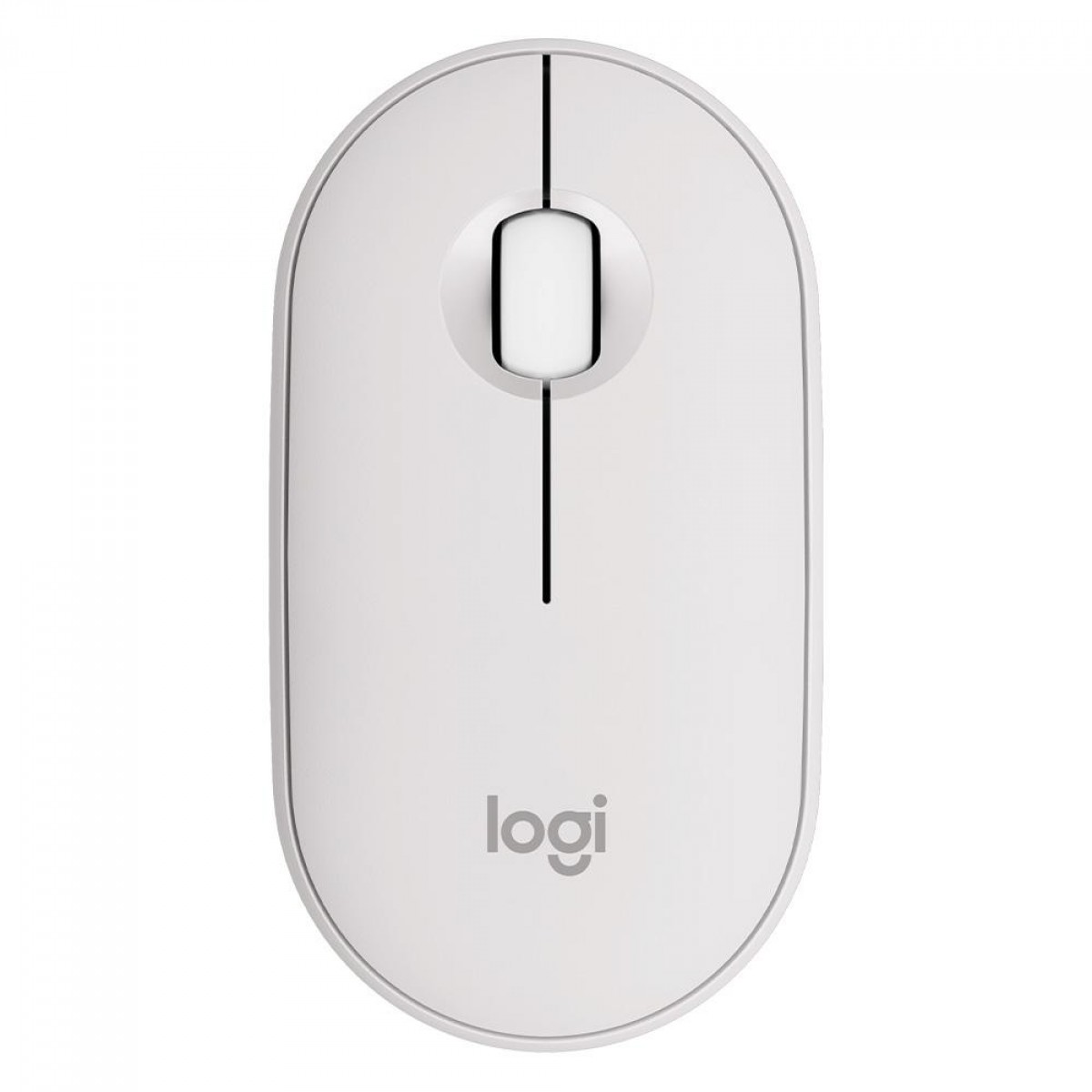 Mouse Logitech Pebble 2 M350s, Sem Fio, Bluetooth, Branco, 910-007047