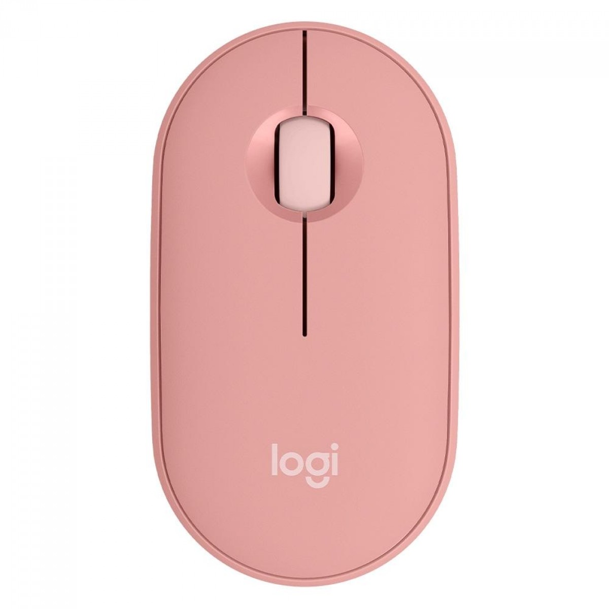 Mouse Logitech Pebble 2 M350s, Sem Fio, Bluetooth, Rosa, 910-007048