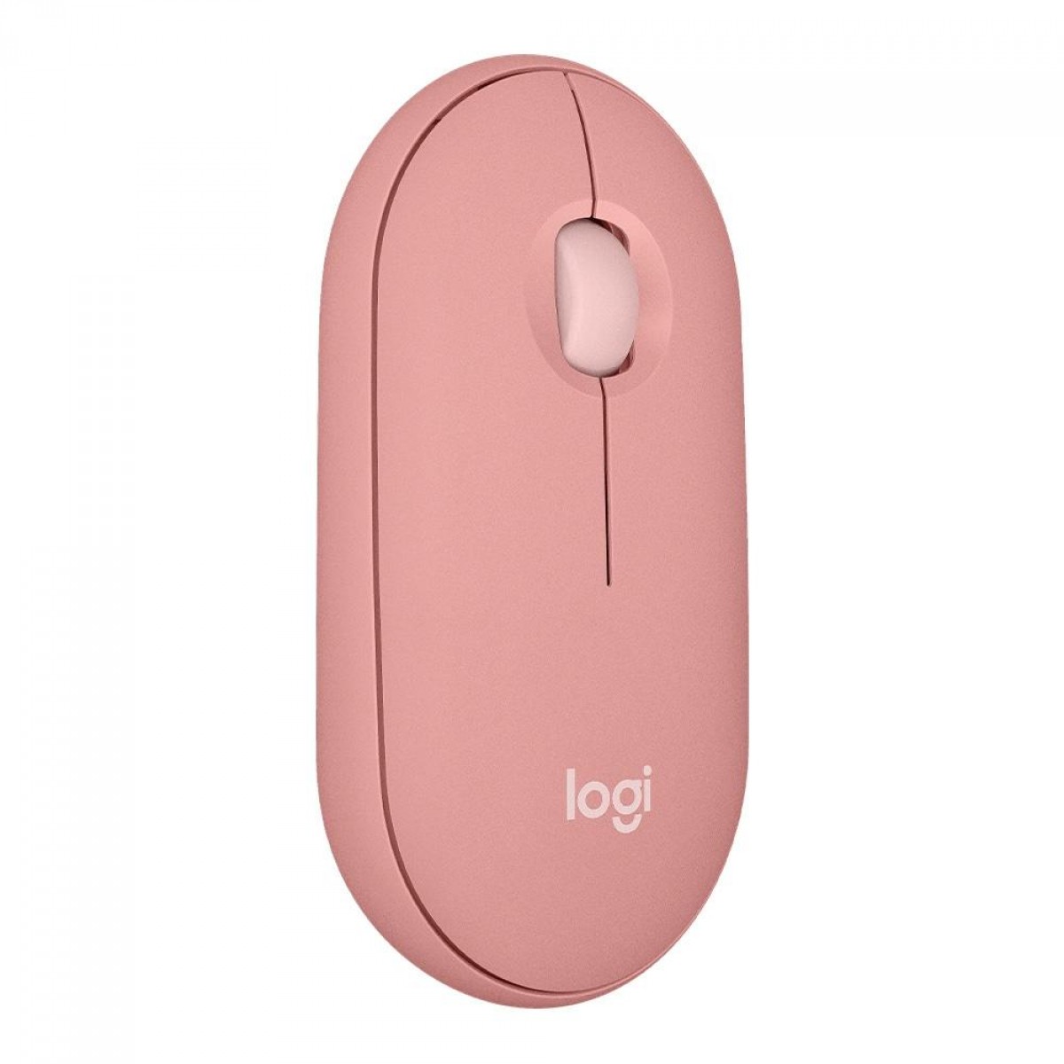 Mouse Logitech Pebble 2 M350s, Sem Fio, Bluetooth, Rosa, 910-007048