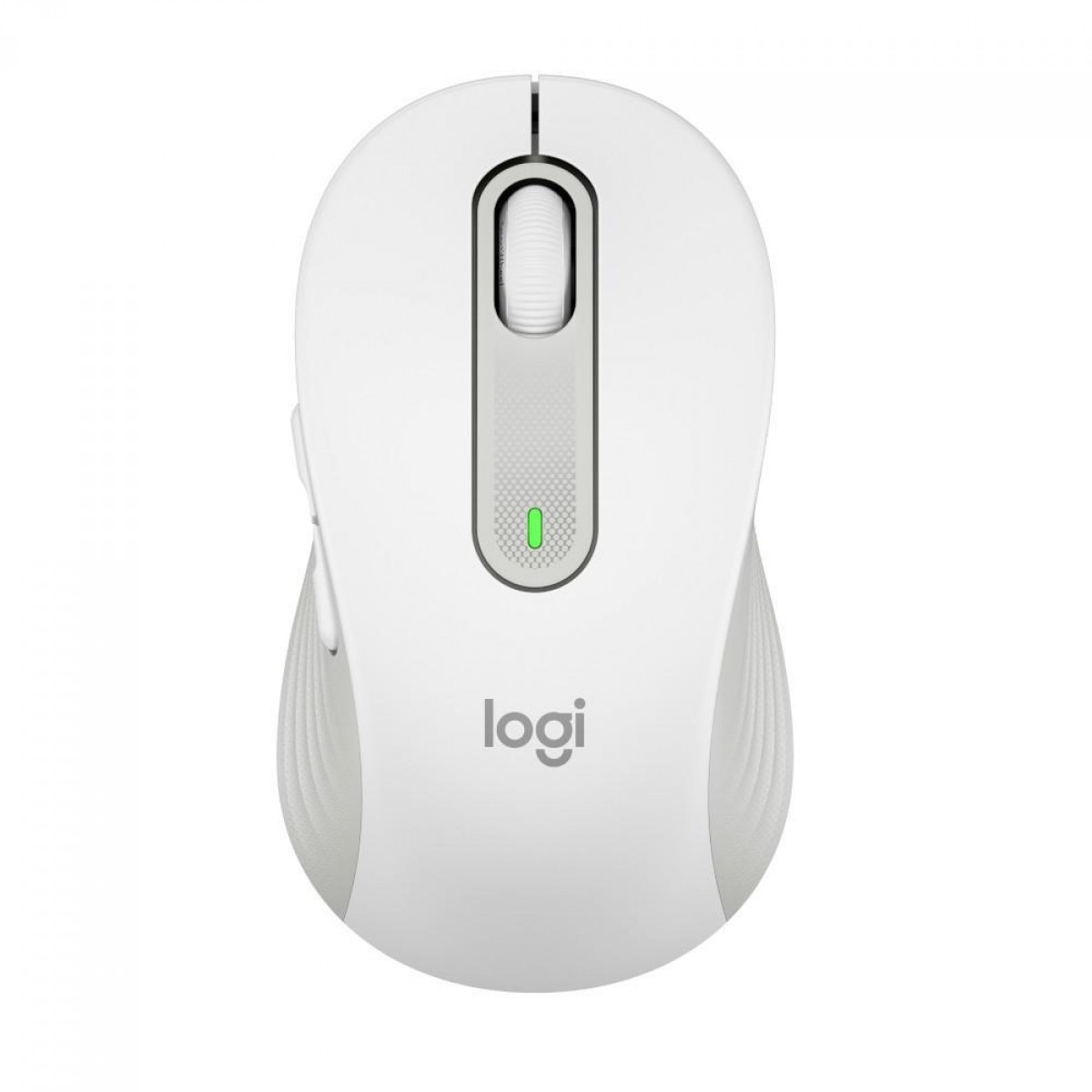 Mouse Logitech Signature M650, Sem Fio/Bluetooth, 2000 DPI, 5 Botões, SilentTouch, Branco, 910-006252