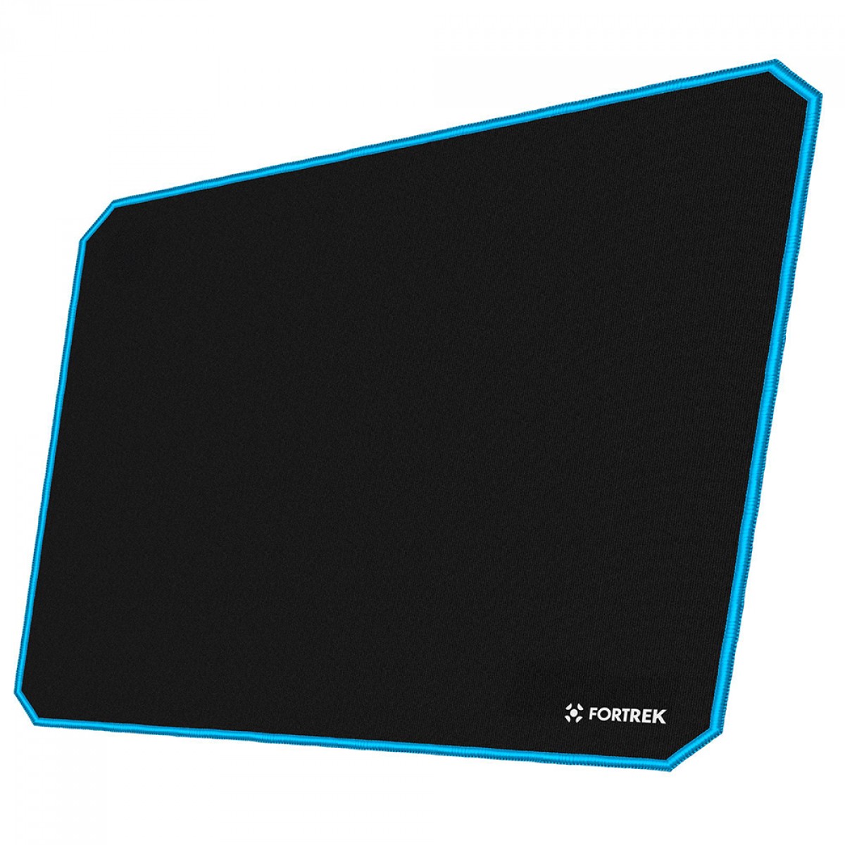 Mouse Pad Gamer Fortrek Speed MPG101 AZ, Médio (320x240mm), Preto/Azul - 72696
