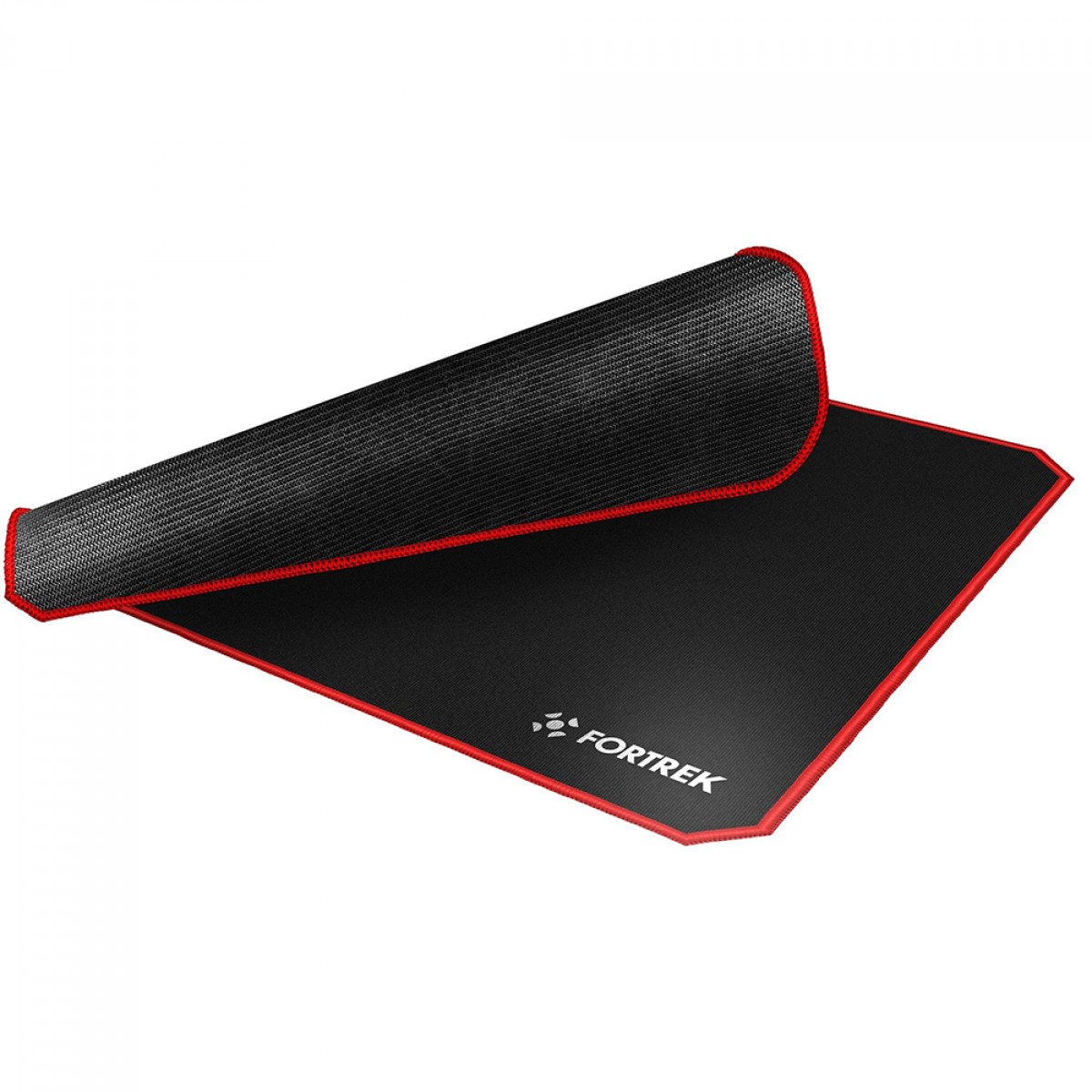 Mouse Pad Gamer Fortrek Speed MPG101 VM, Médio (320x240mm), Preto/Vermelho - 72692