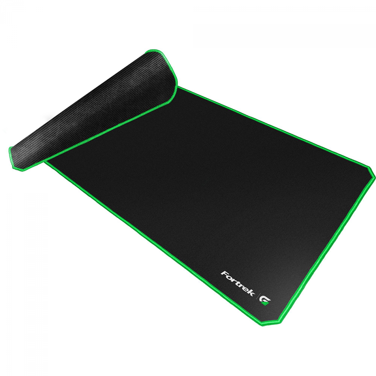 MousePad Gamer Fortrek Speed MPG103 VD, Extra Grande (800x300x4mm), Preto/Verde - 77539