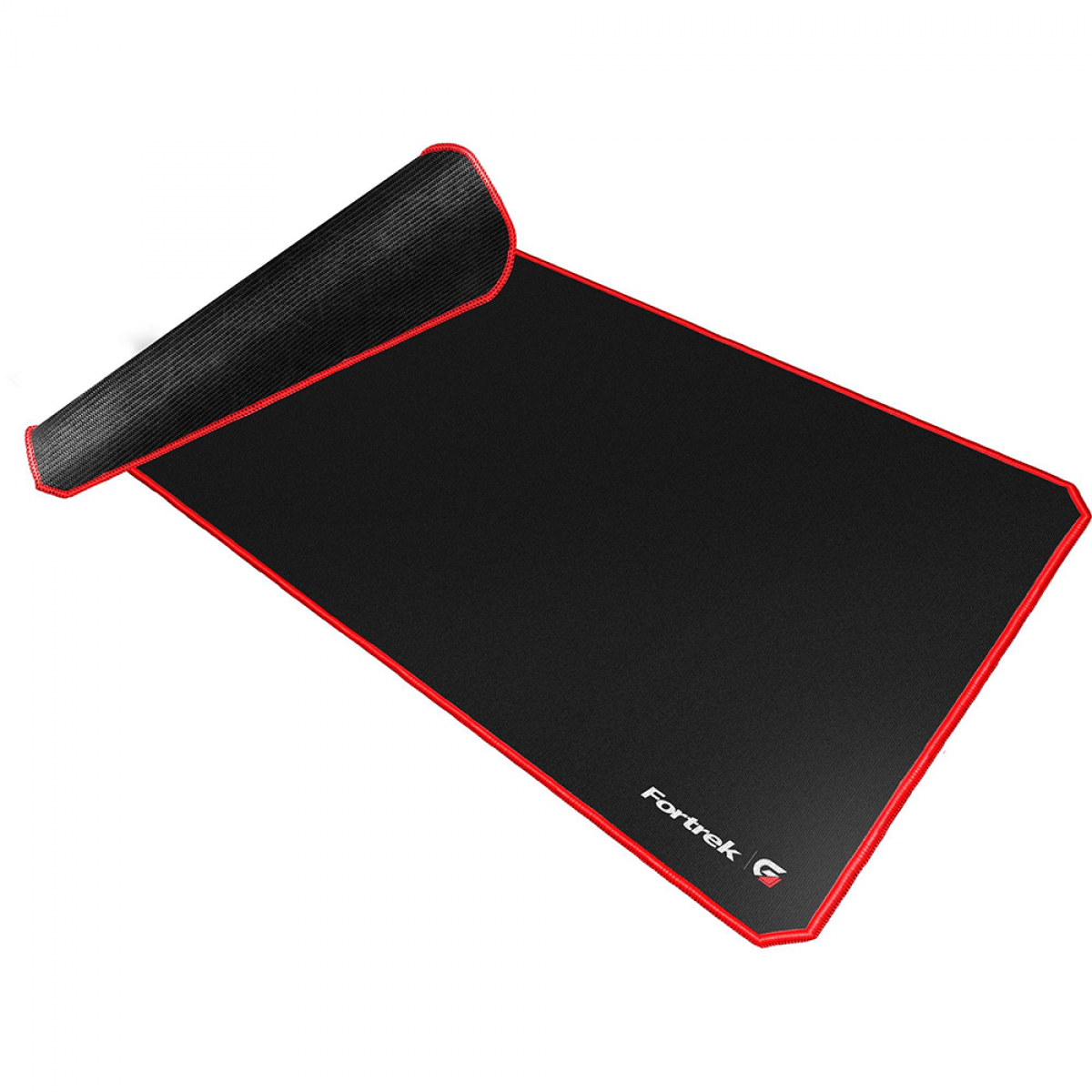 MousePad Gamer Fortrek Speed MPG103 VM, Extra Grande (800x300x4mm), Preto/Vermelho - 77537