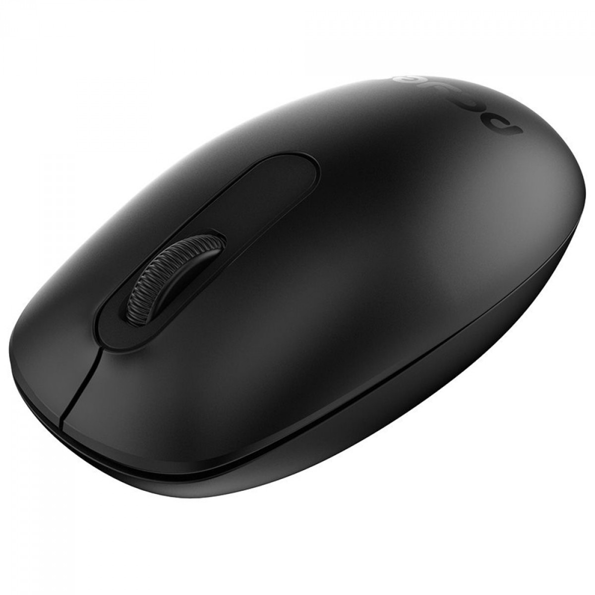 Mouse PCYes Soft Silent Click, Wireless, 1200 DPI, 3 Botões, Preto, MSSC12W
