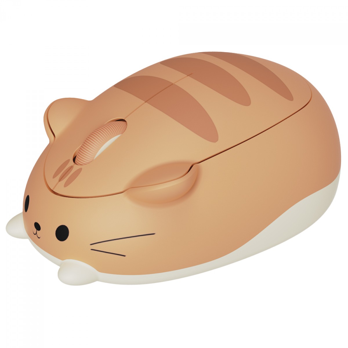 Mouse Temático Akko Orange Kate, Wireless/Bluetooth, 1600 DPI, Laranja