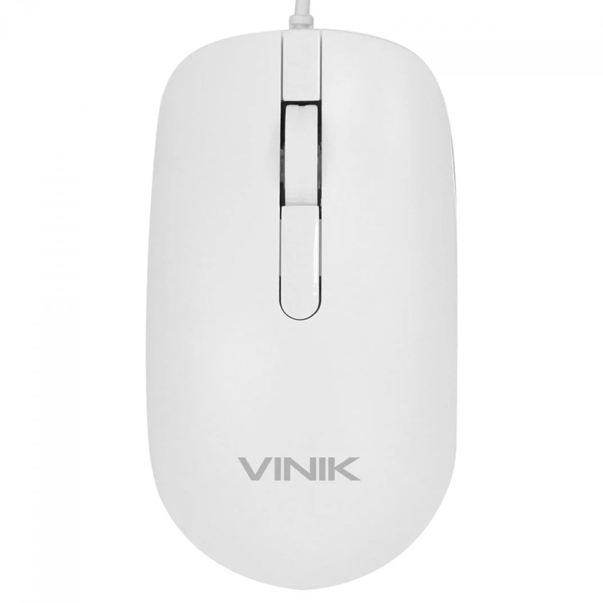 Mouse Vinik Dynamic Slim, 1600 DPI, 3 Botões, Branco, DM126B - Open Box