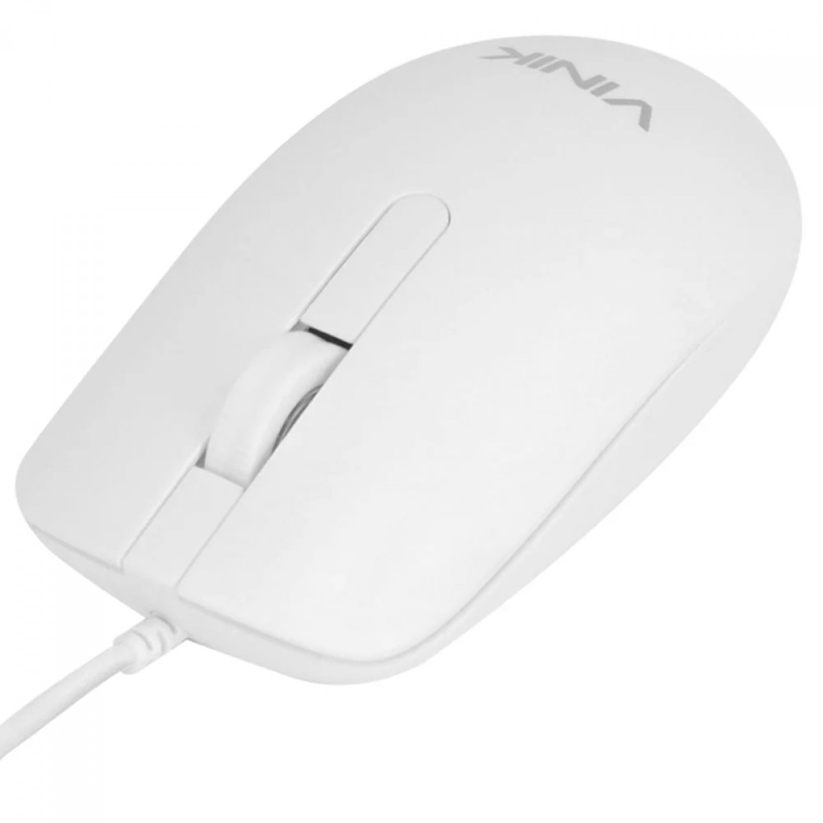 Mouse Vinik Dynamic Slim, 1600 DPI, 3 Botões, Branco, DM126B - Open Box