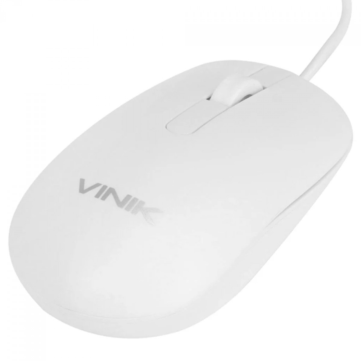 Mouse Vinik Dynamic Slim, 1600 DPI, 3 Botões, Branco, DM126B - Open Box