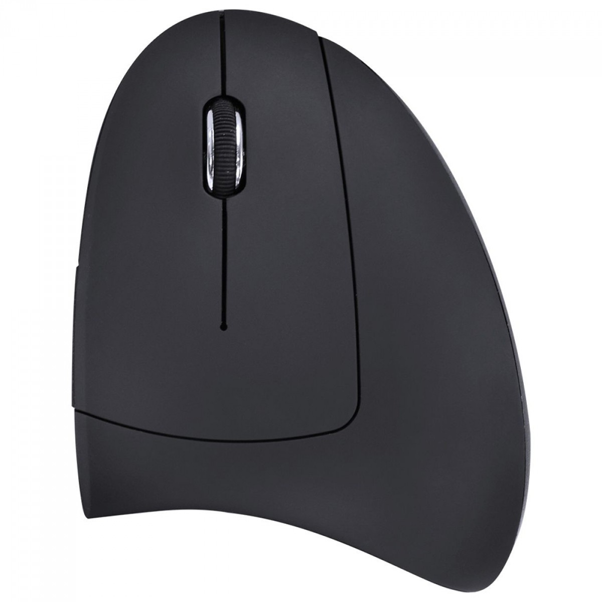 Mouse Vinik Power Fit, Wireless, Vertical, 1600 DPI, 6 Botões, Preto, PM300