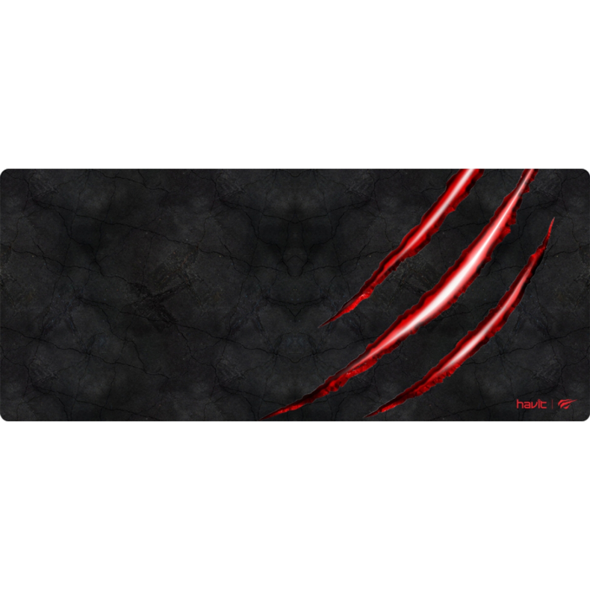 Mousepad Gamer Havit MP860 Preto/Vermelho HV-MP860