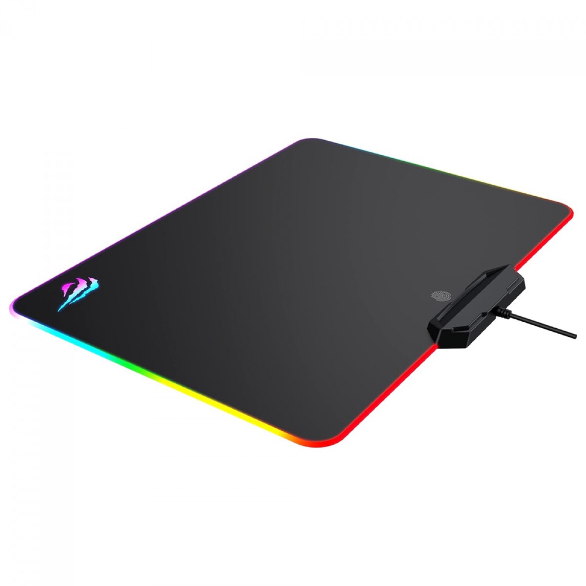 Mousepad Gamer Havit MP909, RGB, 350x267mm, Preto
