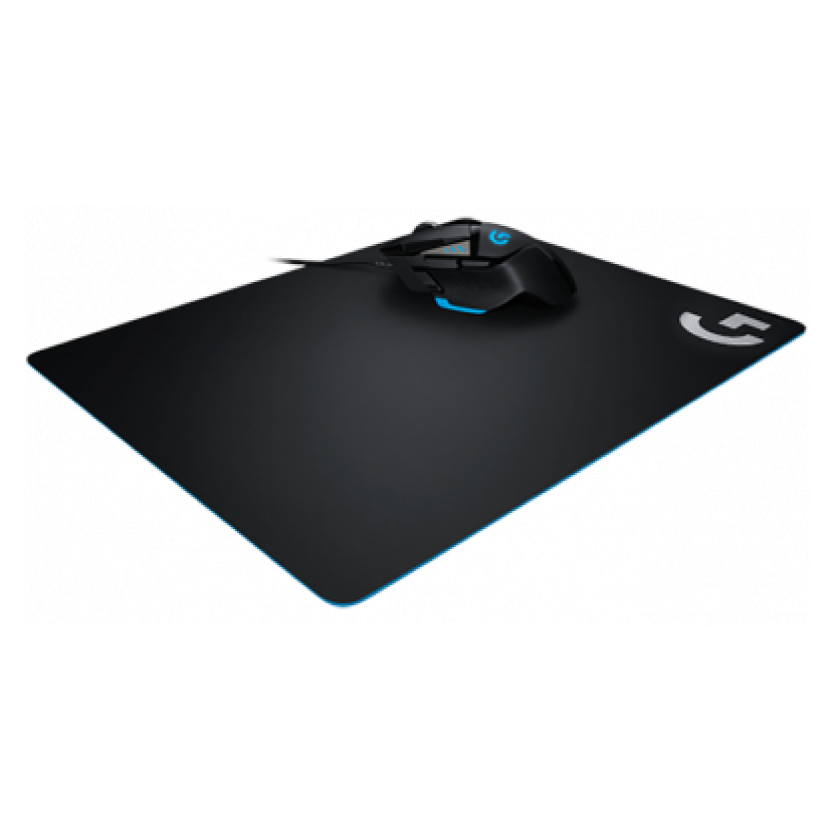 Mousepad Gamer Logitech G240 Cloth, Médio, 340x280x1mm, Black, 943-000093