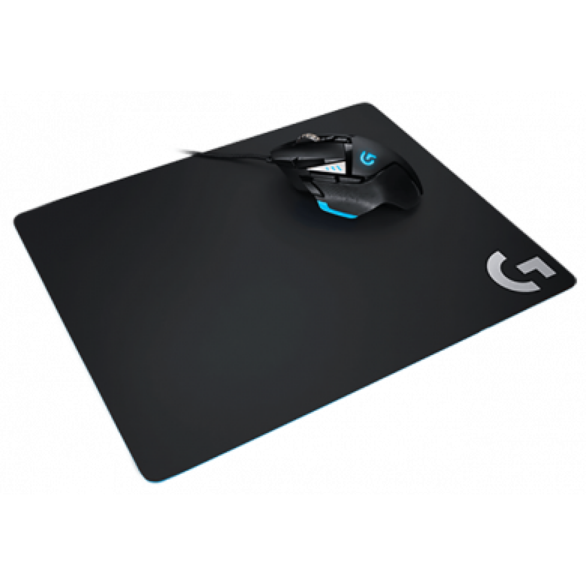 Mousepad Gamer Logitech G240 Cloth, Médio, 340x280x1mm, Black, 943-000093