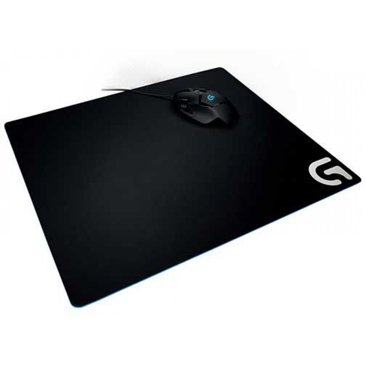 Mousepad Gamer Logitech G640 Hard, Grande, 400x460x3mm, Black, 943-000088