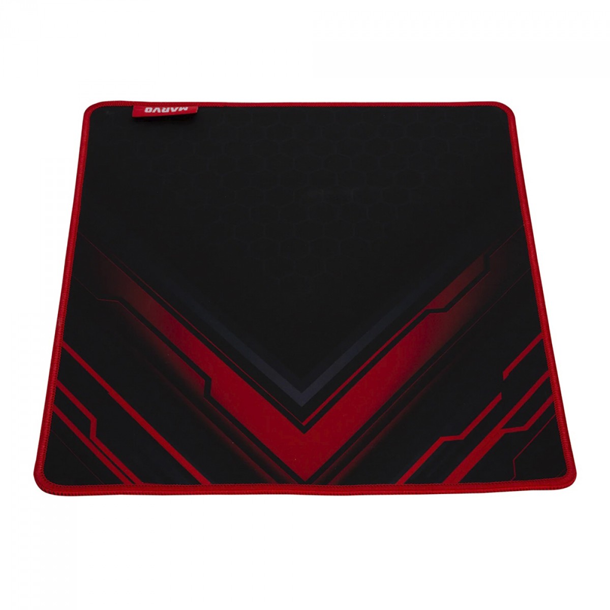 Mousepad Gamer Marvo G49 Blaze L, 450x400mm, Preto/Vermelho