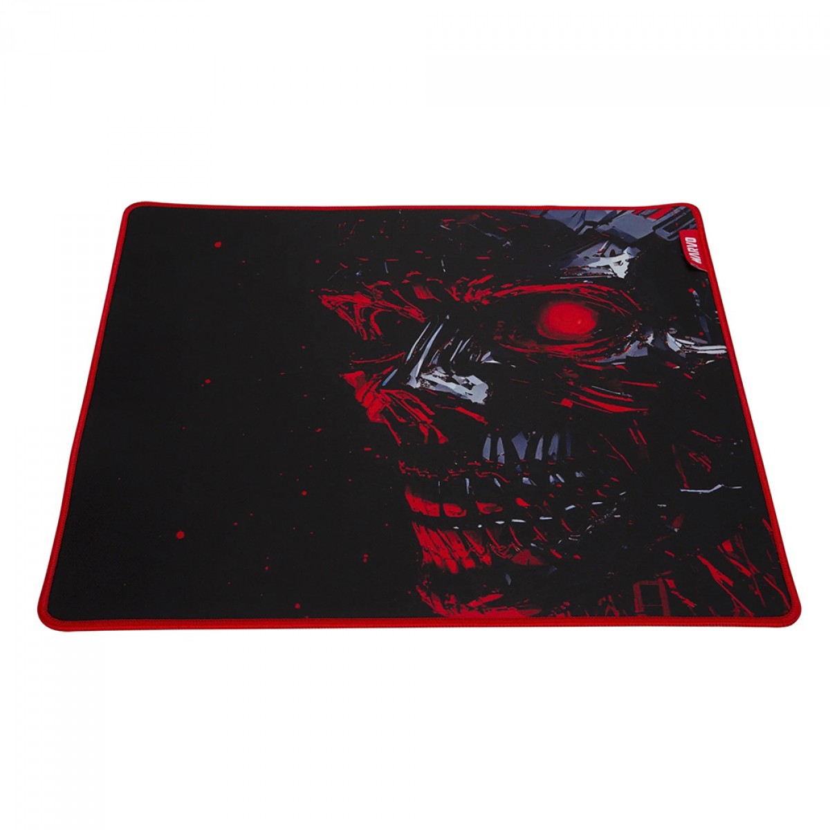 Mousepad Gamer Marvo G52 Noob L, 450x400mm, Preto/Vermelho