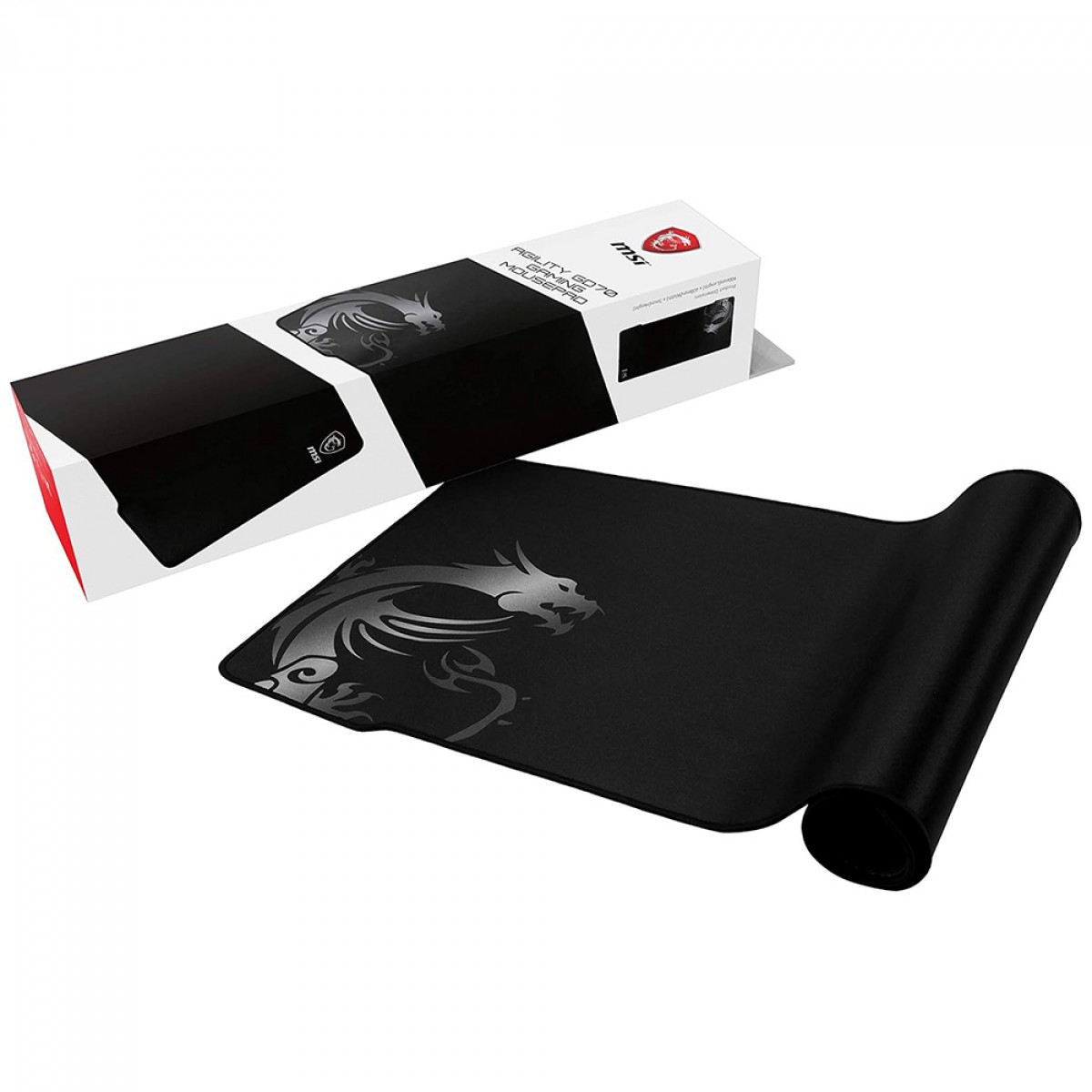Mousepad Gamer MSI Agility GD70, Extra Grande, 900x400mm, Preto