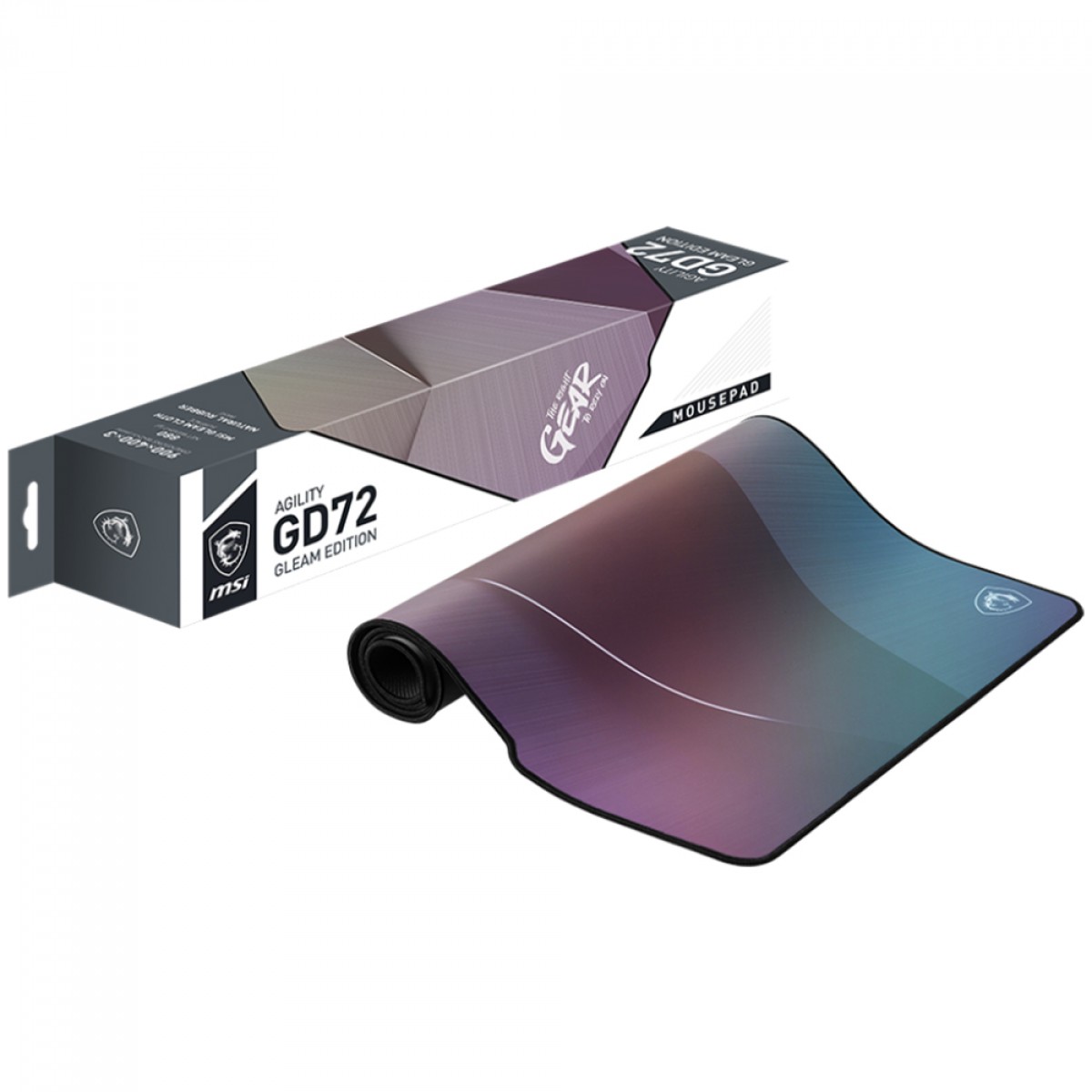 Mousepad Gamer MSI Agility GD72 Gleam Edition, Extra Grande, 900x400mm