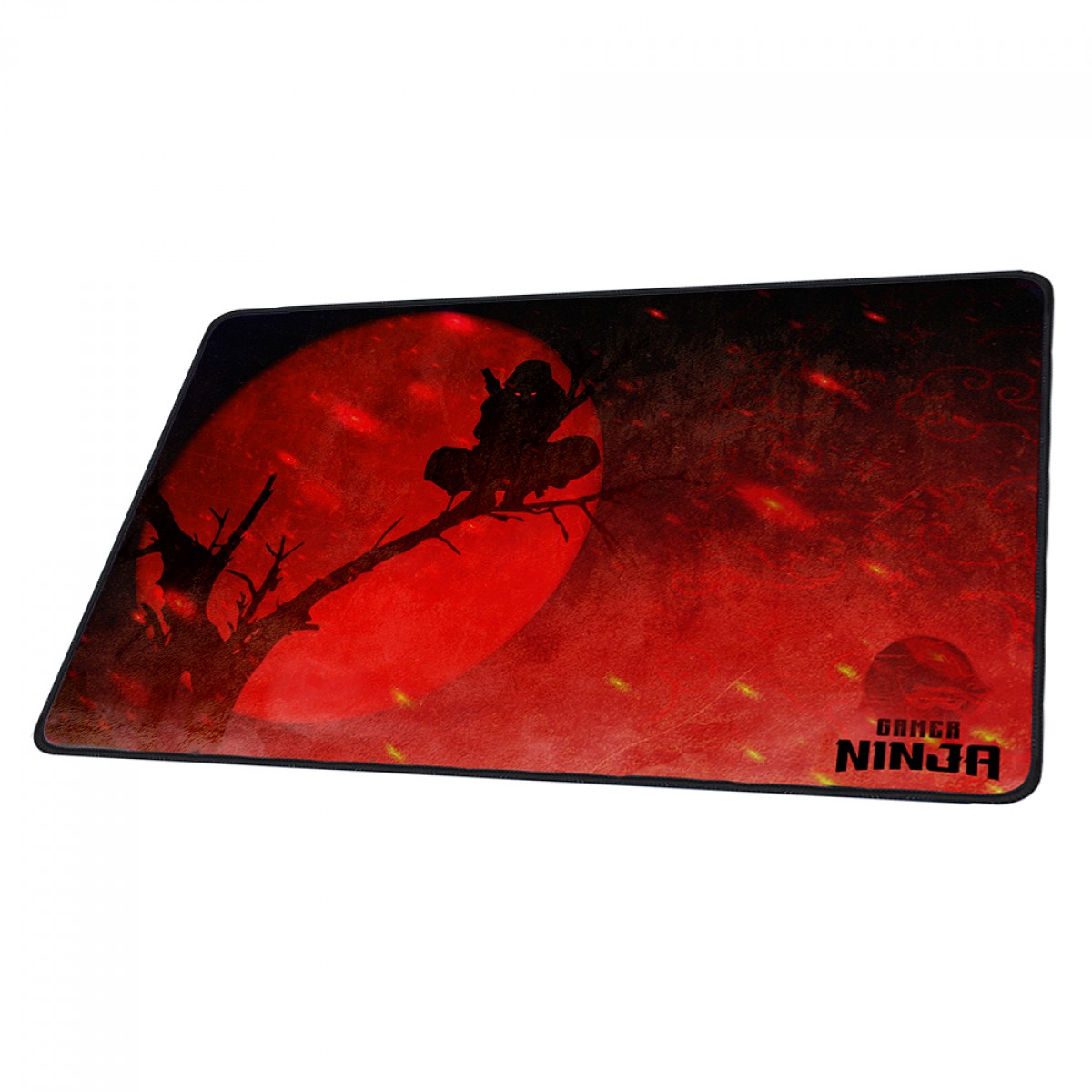 Mousepad Gamer Ninja, Control, Médio 400x300mm, Red, MPGN-RED-M