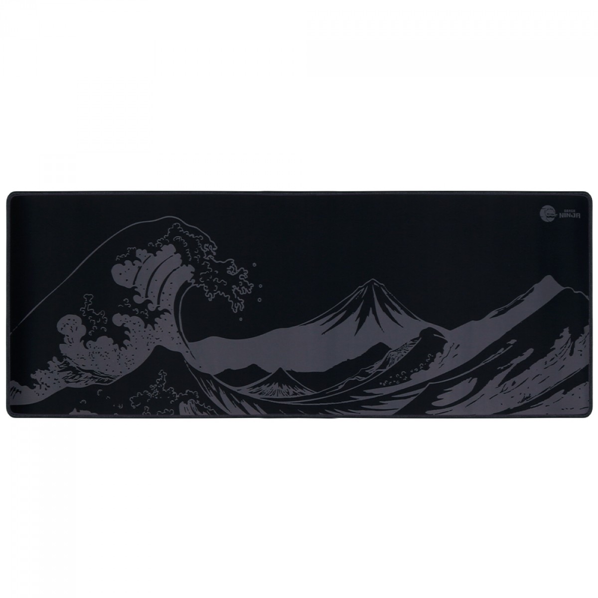 Mousepad Gamer Ninja Wave, Control, Grande, 800x300mm, Preto, GN-MP-WVCEB