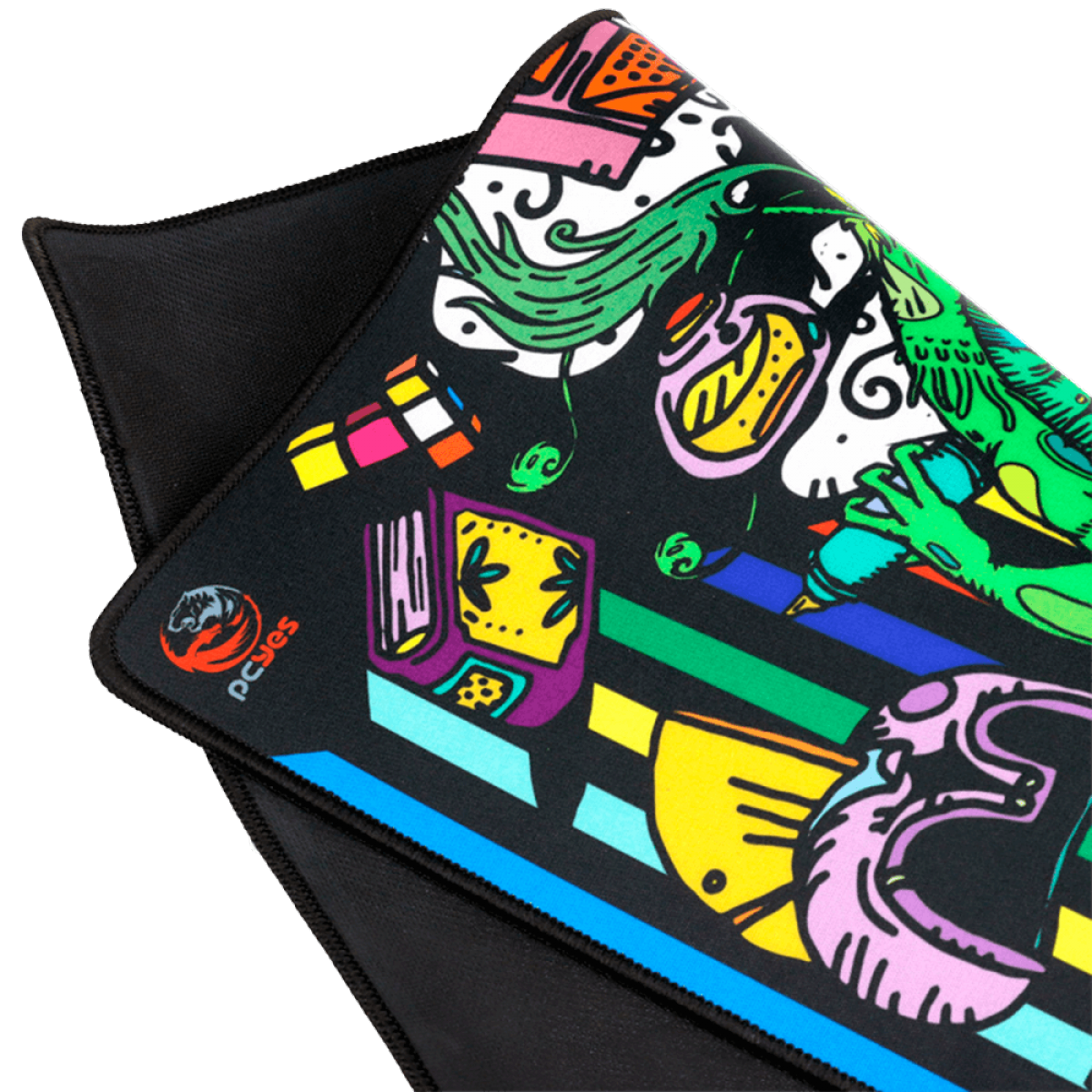 Mousepad Gamer PCYES Ancient Dragon Medium, Estilo Speed, 500x400mm, PMA50X40